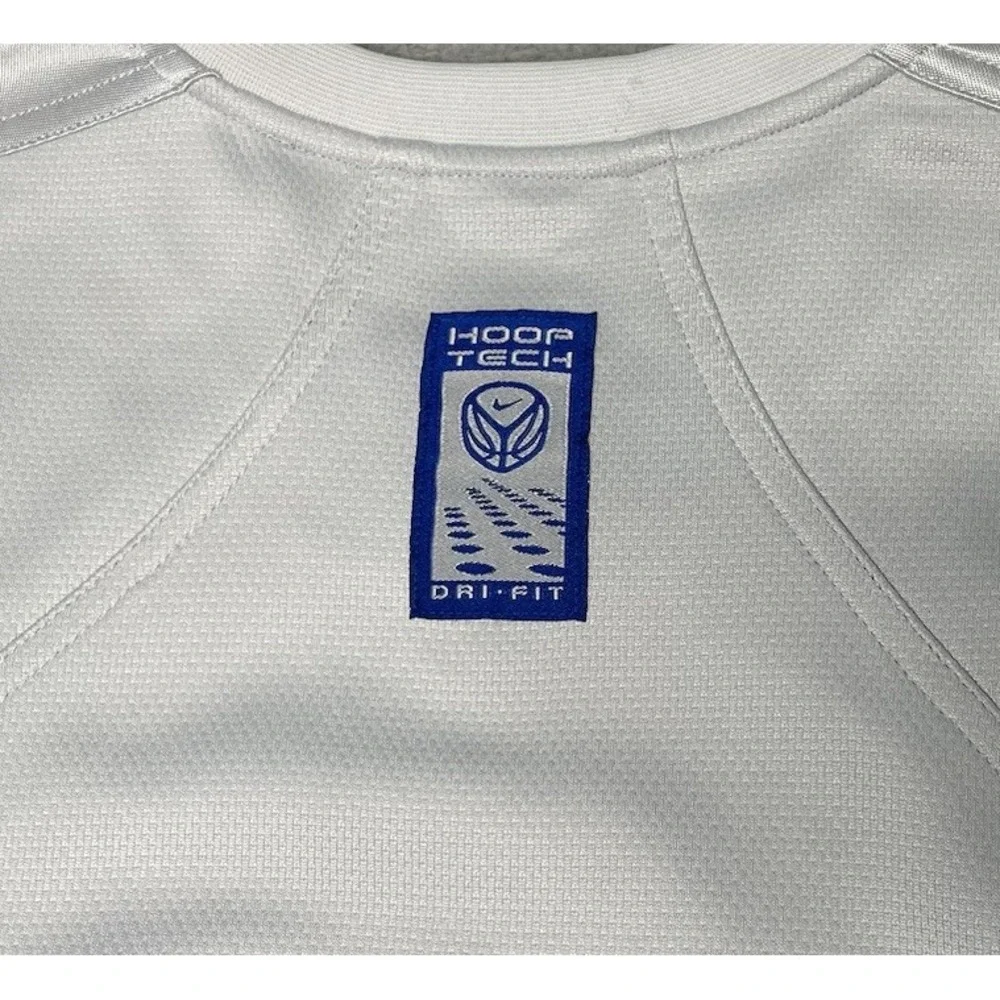 Nike Hoop Tech Dri-Fit Basketball Jersey Shirt‎ Center Swoosh Logo Mens Large - Picture 6 of 12
